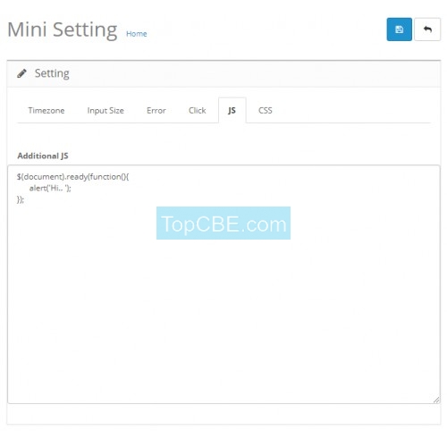 Opencart PHP.ini 配置文件设置 PHP.ini Settings