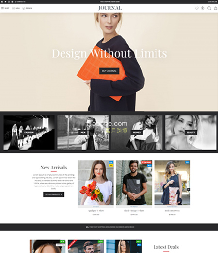 Journal - 高级 Opencart 主题框架