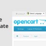 Opencart 谷歌翻译 Google Translate