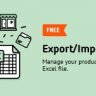 Opencart 导出-导入到 Excel